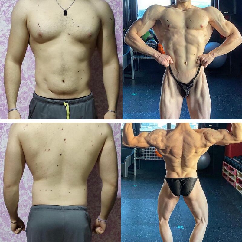 Trasformazione atleta 1